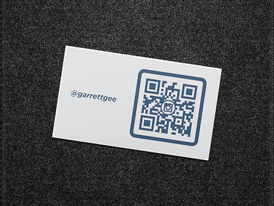 Instagram Follow Card app business card card code instagram ios networking qr qrcode scan