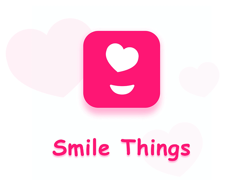 Smile animation gif icon smile