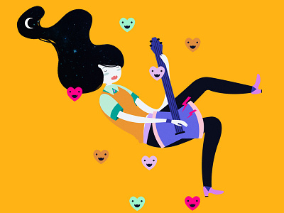 Marceline adventure time character marceline rock vero escalante wip