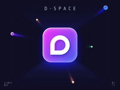 D-SPACE ICON application ui branding design icon icon design illustration logo logodesign ui