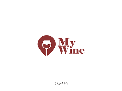 #ThirtyLogos Challenge Day 26 - My Wine