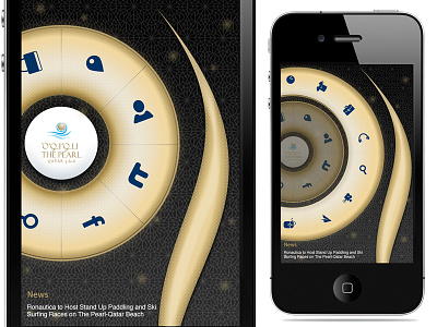 The Pearl Qatar application design dubai faizan saeed innovative interaction ios qatar the pearl ui ux