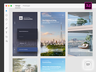 Property Launch with Adobe XD