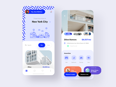 Real Estate App Design