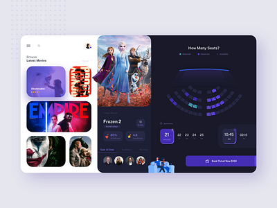 Movie Booking Design Concept