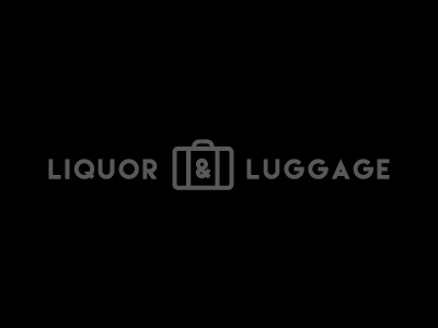 Liquor & luggage - Logo