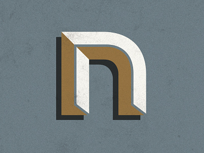 N Lettering #2 lettering n native commerce typography