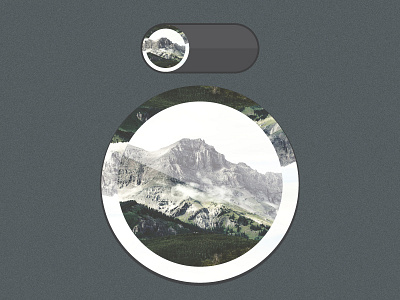 Mountain Button