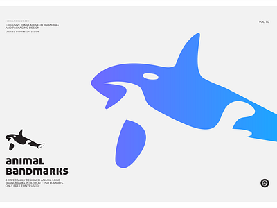 animal brandmark (shark)