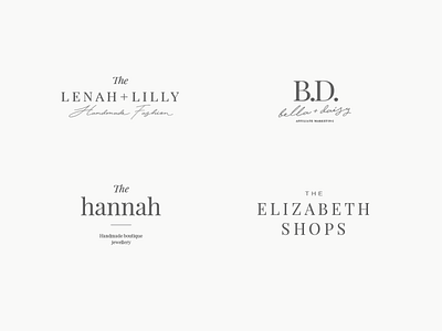 24 elegant femenine logos vol 8 branding collection design elegant feminine high end logo minimal pawellpi premium the bundle