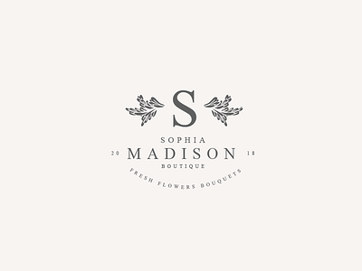 Sophia Madison boutique 24 Elegant Feminine Logos Vol. 2.0