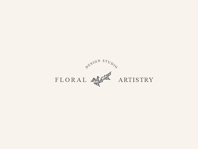 floral artistry 24 Elegant Feminine Logos Vol. 2.0 20