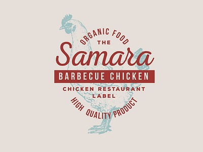 Emblem logo barbecue bird bird logo branding chicken design high quality label logo logodesign logos logotype logotype design logotypedesign logotypes product restaurant samara typography vector