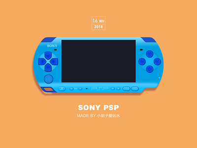 骚尼 PSP design game illustration poster sony