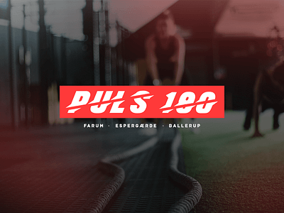 Logo Design | Puls180 brand crossfit danish denmark design espergærde gym logo logo design typography