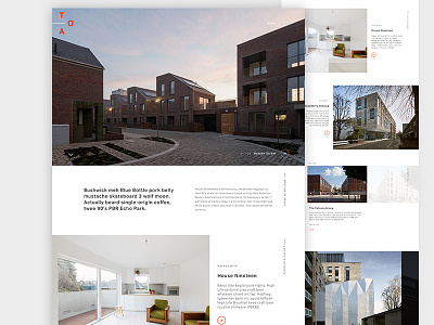 Architecture Landing Page architecture digital experiment landing page layout mockup ui ux web