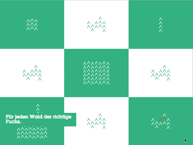 fuchs+wald – Header Illustration II css graphic design interactive javascript web design