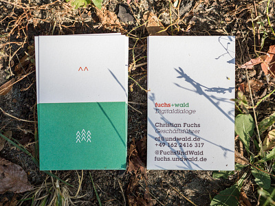 Business Card for fuchs+wald