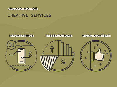 Infogravy | Creative Services Icons