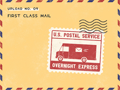 Infogravy | Mail Stamp Icon