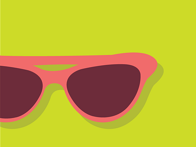 Beach Babe Illustration Series beach illustration sunglasses