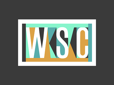 WSC Branding abstract branding geometric illustration pattern