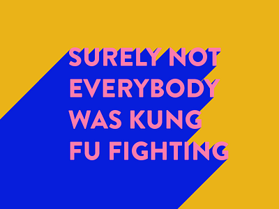 Kung Fu Fighting