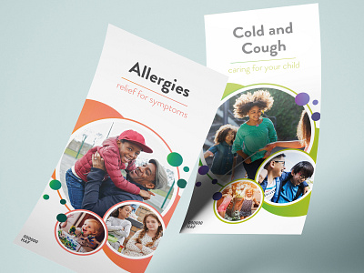 Pediatric Brochure Covers editorial design graphic design kids