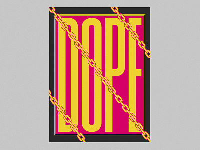 NONSENSE 3 bling capital color palette condensed condensed font daily design dope hiphop illustration letter pink poster poster art poster design swag typography yellow