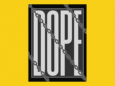 NONSENSE 3 BW black and white bling bw capital design dope hiphop illustration letter poster poster art poster design swag typography yellow