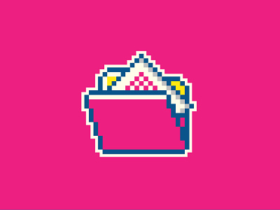 Folder 8bit color palette design folder illustration magenta os pixel pixelart ui windows windows95