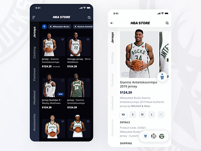 NBA Store Redesign