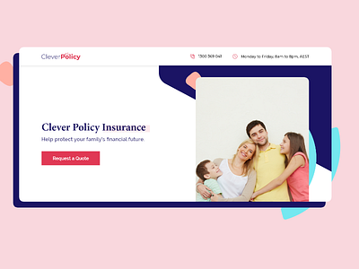 Clever Policy - Insurance Landing Page