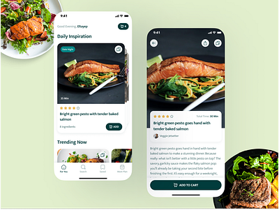 Easy Cooking Recipes app design concept cooking drink food mobile app recipe restaurant ui shots