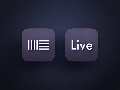Ableton - Big Sur Edition Icon 3d ableton apple big sur icon live mac macos music shading