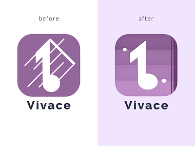 Redesign icon app design icon music notes stave ui
