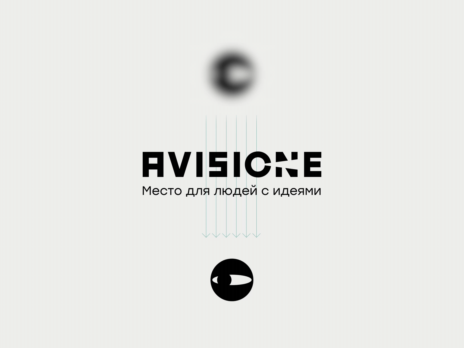 Avisione animation branding design illustration illustrator logo minimal motion design typography vector
