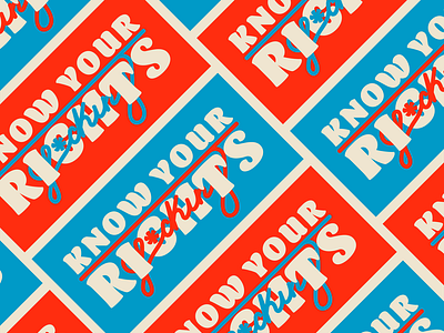 Know Your F*cking Rights Branding by Gabriela Crista Perez on Dribbble