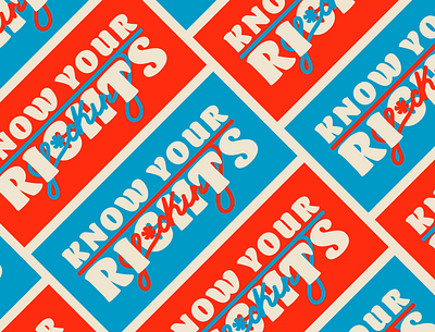 Know Your F*cking Rights Branding handlettering lettering type type art type design typedesign typography