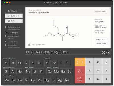 04 - Calculator calculator chemistry daily ui desktop app science