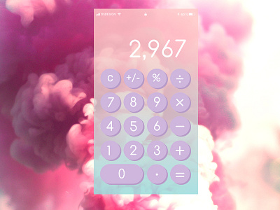 DailyUI 04- Calculator