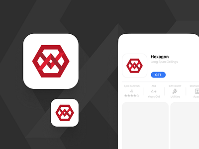 Hexagon Ceilings App Icon