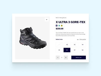 Ecommerce Shoe Product Customization