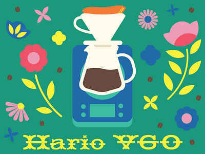 Coffee Flowers Hario V60