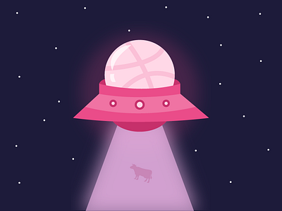 First Shot! dribbble first shot illustration pink