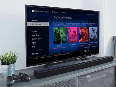 PlayStation Compass - HDTV & PlayStation 4 Prototype