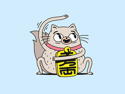 Maneki Neko – Waiving cat