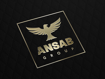 Ansab Group Logo ansab ansab group eagle gold logo luxury luxury branding luxury design luxury logo