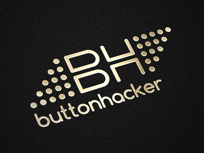 Buttonhacker logo accordion accordionist buttonhacker gold logo luxury luxury branding luxury design luxury logo