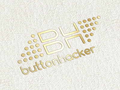 Buttonhacker logo on white accordion accordionist buttonhacker gold logo luxury luxury branding luxury design luxury logo